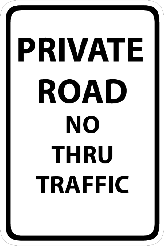 Parking and Regulation Signs 12x18